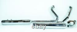 12 Harley Electra Touring Exhaust Header Pipe Mufflers Tab Performance SET 1326