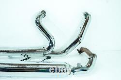 12 Harley Electra Touring Exhaust Header Pipe Mufflers Tab Performance SET 1326