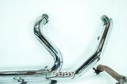 12 Harley Electra Touring Exhaust Header Pipe Mufflers Tab Performance SET 1326