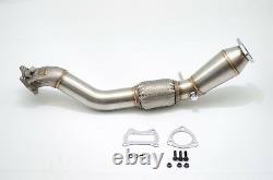 1320 Performance 12-15 civic SI 13-15 ILX megaphone race header 3 HFC catalytic