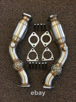 1320 Performance 350Z G35 Z33 catless Testpipe Y-pipe & headers fairlady Z combo