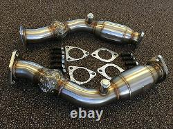 1320 Performance 350Z G35 Z33 catless Testpipe Y-pipe & headers fairlady Z combo