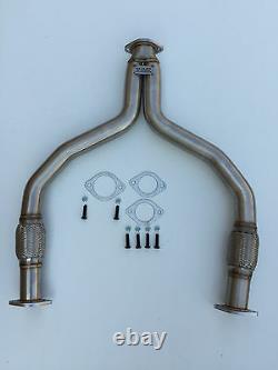 1320 Performance 350Z G35 Z33 catless Testpipe Y-pipe & headers fairlady Z combo