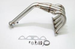 1320 Performance 4-1 race header & HFC best ground clearance GSR b16 b18 si B18C