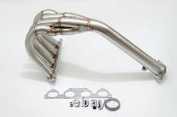 1320 Performance 4-1 race header & HFC best ground clearance GSR b16 b18 si B18C