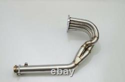 1320 Performance 4-1 race header & HFC best ground clearance GSR b16 b18 si B18C