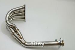 1320 Performance 4-1 race header & HFC best ground clearance GSR b16 b18 si B18C