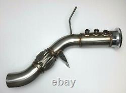 1320 Performance BMW 535D 335D E90 E91 E92 diesel downpipe M57 DEF delete Euro