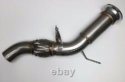 1320 Performance BMW 535D 335D E90 E91 E92 diesel downpipe M57 DEF delete Euro