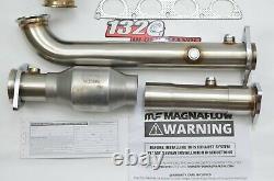 1320 Performance D series UEL header with 2.5 inch Magnaflow cat D15 D16