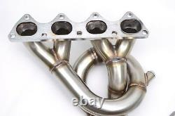 1320 Performance D series UEL header with 2.5 inch Magnaflow cat D15 D16