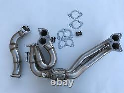 1320 Performance FRS BRZ 2013+ UEL RACE V2 HEADER & 54mm overpipe