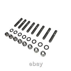 16PC SBP Titanium Exhaust Header Stud Kit for Chevrolet GM 396 427 454 3/8-16
