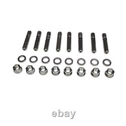 16PC SBP Titanium Exhaust Header Stud Kit for Chevrolet GM 396 427 454 3/8-16