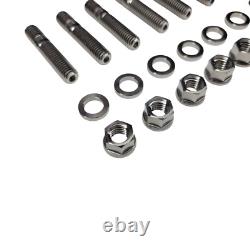 16PC SBP Titanium Exhaust Header Stud Kit for Chevrolet GM 396 427 454 3/8-16