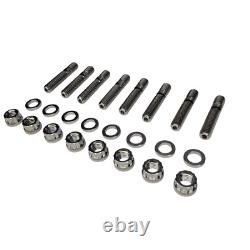 16PC SBP Titanium Exhaust Header Stud Kit for Chevrolet GM 396 427 454 3/8-16