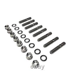 16PC SBP Titanium Exhaust Header Stud Kit for Chevrolet GM 396 427 454 3/8-16