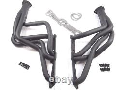 1967-69 Pontiac Firbeird 350 400 455 Long Tube Header Black H60403BK