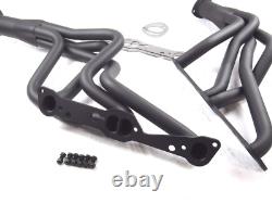 1967-69 Pontiac Firbeird 350 400 455 Long Tube Header Black H60403BK
