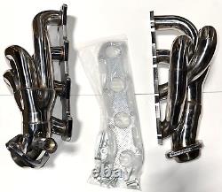 1997-03 Ford F150 F250 Expedition 4.6L V8 Stainless Steel Shorty Exhaust Headers