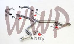 2.5 Dual Pre-Axle Header Back Exhaust Pipe Kit 59-64 Chevrolet Bel Air/Impala