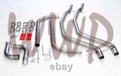 2.5 Dual Pre-Axle Header Back Exhaust Pipe Kit 59-64 Chevrolet Bel Air/Impala