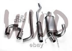2.5 Stainless Dual CatBack Exhaust System 14-18 Mazda 3 Hatchback 2.0L/2.5L