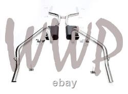 2.5 Stainless Header Back Exhaust System 70-74 Chevy Camaro Pontiac Firebird V8