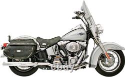 2001-2017 Harley Softail Fat Boy Bassani Power Curve True Dual Exhaust 1800-0639