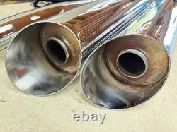 2007 Victory Kingpin Performance Exhaust System Header Pipes Mufflers OEM NICE