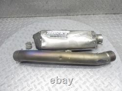 2012 12-23 Kawasaki ZX14R ZX14 Brocks Performance Exhaust Muffler Header READ