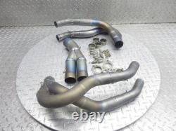 2012 12-23 Kawasaki ZX14R ZX14 Brocks Performance Exhaust Muffler Header READ