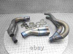 2012 12-23 Kawasaki ZX14R ZX14 Brocks Performance Exhaust Muffler Header READ