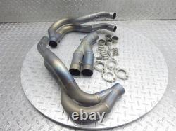 2012 12-23 Kawasaki ZX14R ZX14 Brocks Performance Exhaust Muffler Header READ