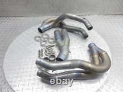 2012 12-23 Kawasaki ZX14R ZX14 Brocks Performance Exhaust Muffler Header READ