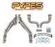 2018-2023 Mustang Gt Pypes Hdr79sk-1 3 Long Tube Exhaust Header Kit With Cats