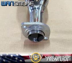 2pcs For 88-00 Honda CIVIC Header Manifold D15b D15z D16a D16y D16z Crx Eg Ej Ek