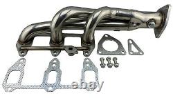 3-1 Exhaust Manifold Race Header for 04-11 RX8 RX-8 13B-MSP Rotary Genesis 1.3L