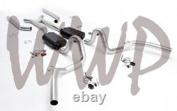 3 Header Back Exhaust For 68-72 GM A-Body V8 Skylark/Chevelle/El Camino/Cutlass