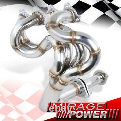 4-1 Performance Exhaust S/S Header Manifold For 88-00 Honda Civic D15 D16 SOHC