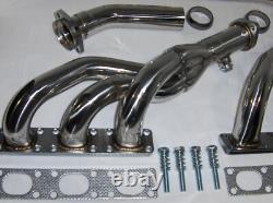 4PC For BMW E46 E39 Z3 2.5L 2.8L 3.0L L6 Stainless Exhaust Manifold Headers