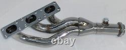 4PC For BMW E46 E39 Z3 2.5L 2.8L 3.0L L6 Stainless Exhaust Manifold Headers