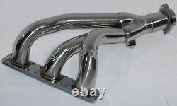 4PC For BMW E46 E39 Z3 2.5L 2.8L 3.0L L6 Stainless Exhaust Manifold Headers