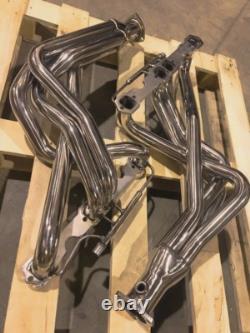 85-91 FOR Chevy Corvette C4 Stainless Long Tube Exhaust Headers Manifolds L98350
