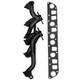 92003flt Flowtech Headers For Jeep Wrangler Grand Cherokee 1999-2004