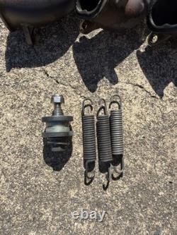 98 Triumph Daytona T595 955i 2200512 Performance Carbon Exhaust Muffler Header