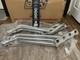 Bbk 1-3/4-inch Long Tube Headers Polished Silver Ceramic