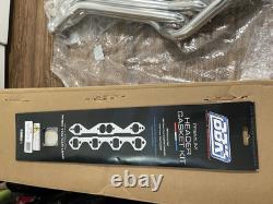 BBK 1-3/4-Inch Long Tube Headers Polished Silver Ceramic