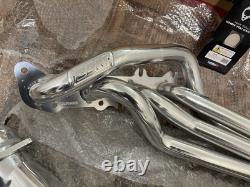 BBK 1-3/4-Inch Long Tube Headers Polished Silver Ceramic