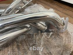 BBK 1-3/4-Inch Long Tube Headers Polished Silver Ceramic